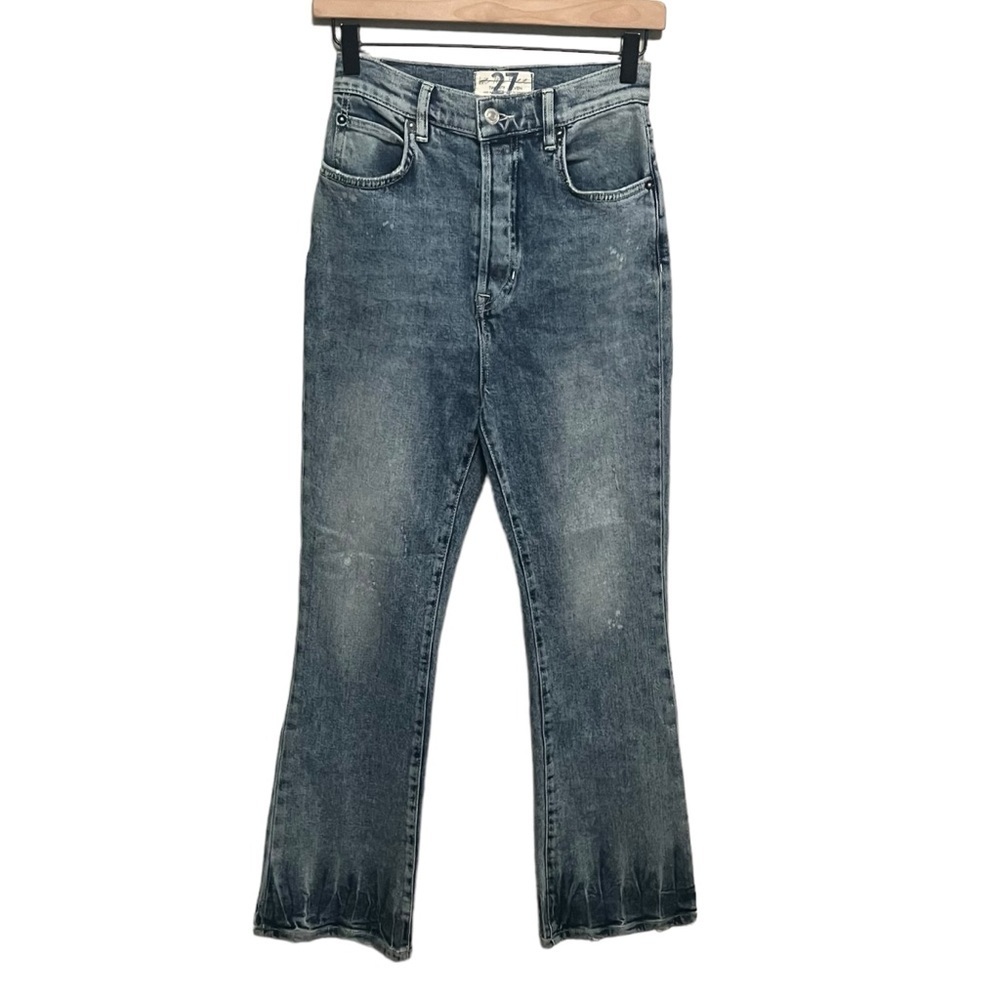 Free People Phoenix Crop Flare Jeans - Picture 2 of 8